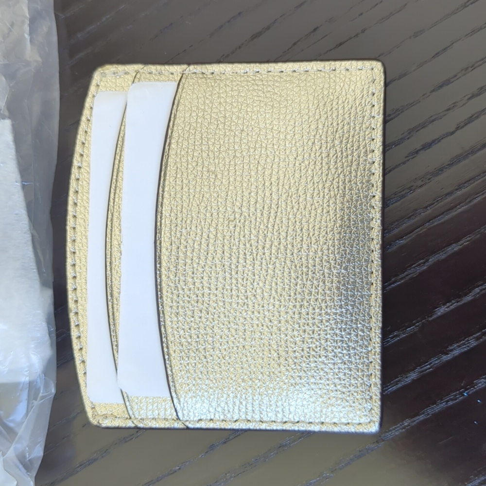 NWT Kate Spade pale gold card Case sylvia - Picture 4 of 7